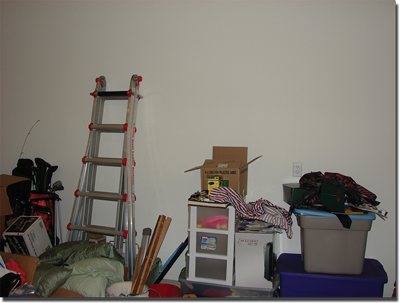 Disorganized Garage