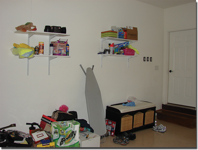 Disorganized Garage