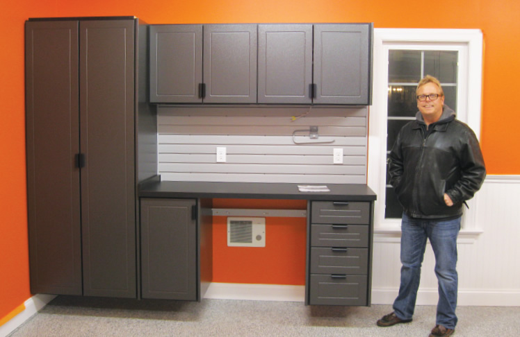 Lancaster PA Garage Storage Cabinets - Redline